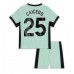 Maillot de foot Chelsea Moises Caicedo #25 Troisième vêtements enfant 2023-24 Manches Courtes (+ pantalon court)